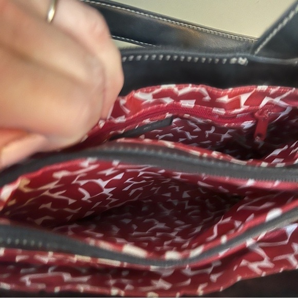 Nine West purse, handbag or shouldered bag. black and nice thick woven material. - Picture 8 of 16